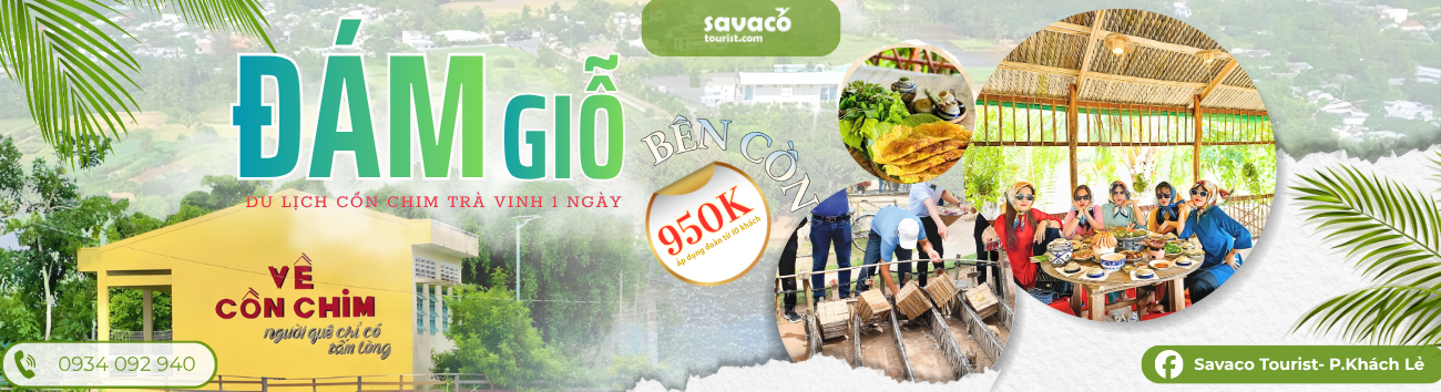 Du lịch cộng đồng cồn chim