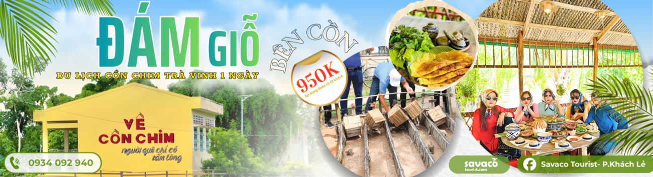 Du lịch cộng đồng cồn chim