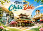 Gợi Ý Điểm Đến Cuối Tuần: Châu Đốc – Cồn Én Có Gì Hấp Dẫn?
