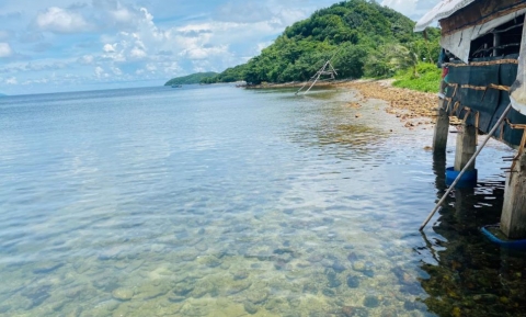 VẺ ĐẸP ĐƠN SƠ TẠI HÒN HAI BỜ ĐẬP Ở NAM DU