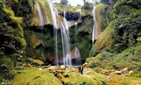 Khám phá thác Nàng Tiên đẹp say mê giữa núi rừng Mộc Châu