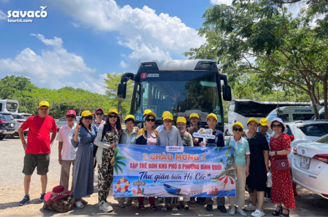 Hành trình thư giãn biển Hồ Cốc - Đoàn BDH KP8 Phường Bình Quới.