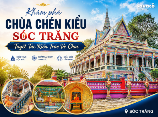 Khám phá Chùa Chén Kiểu Sóc Trăng: Tuyệt Tác Kiến Trúc Ve Chai