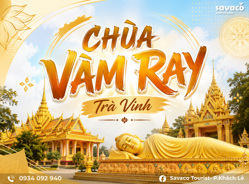Chùa Vàm Ray Trà Vinh: Khám Phá Ngôi Chùa Khmer Độc Đáo