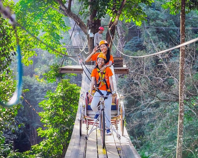 Trải nghiệm Zipline và mạo hiểm tại Chiang Mai