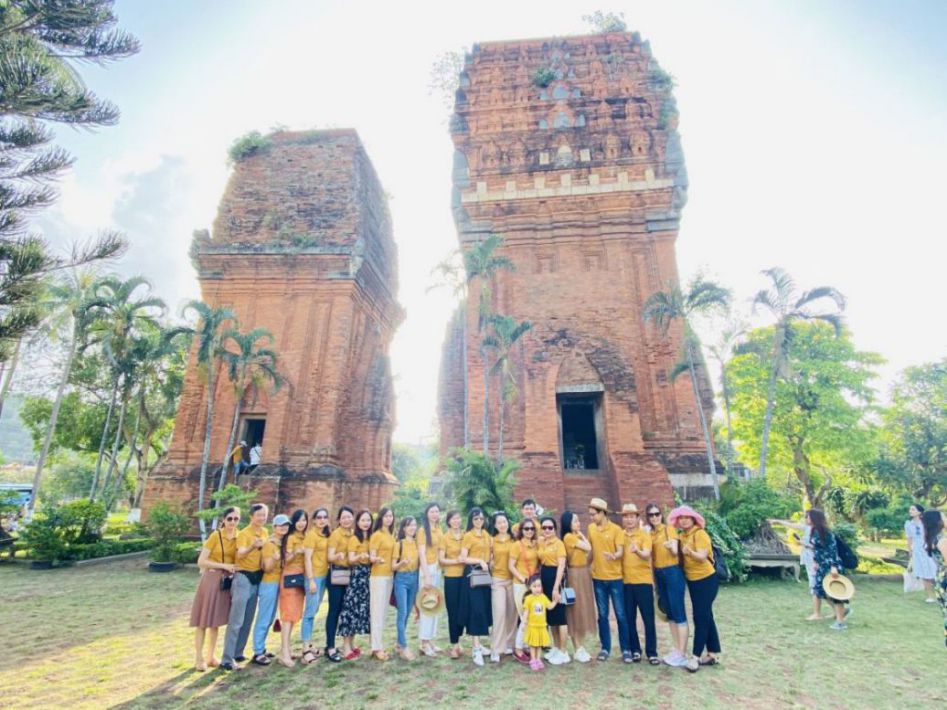 kiến trúc Khmer Tháp Đôi Quy Nhơn