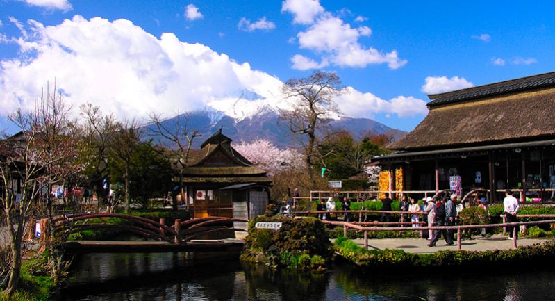  Tổng quan về làng cổ Oshino Hakkai núi Phú Sĩ