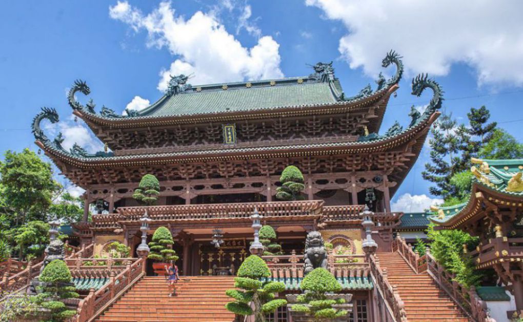 Chùa Minh Thành - Kiến trúc mang đậm bản sắc văn hóa Á Đông