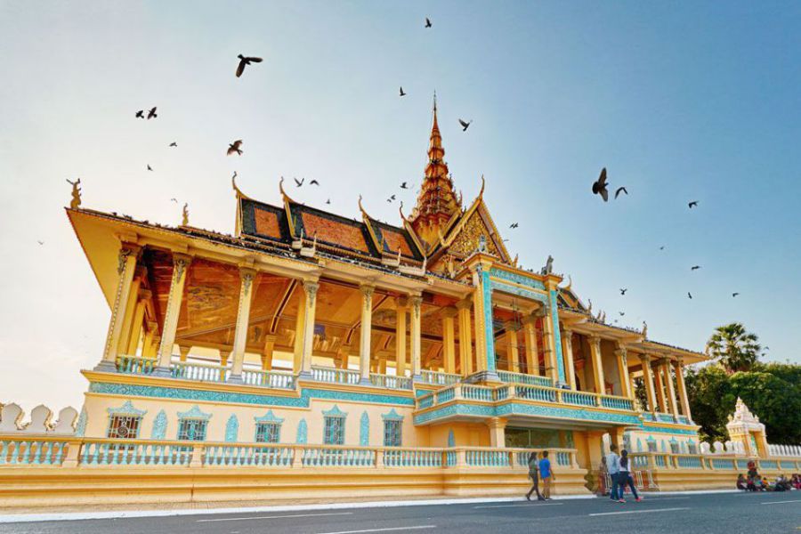 Cung điện Hoàng gia – Địa điểm du lịch Phnom Penh nổi tiếng