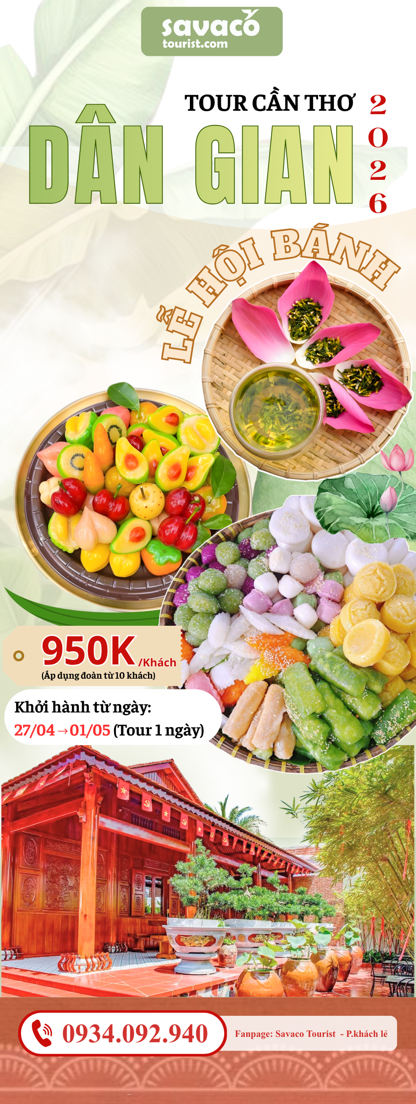 Lễ hội bánh dân gian 2026 - VỊ NGỌT MIỀN TÂY