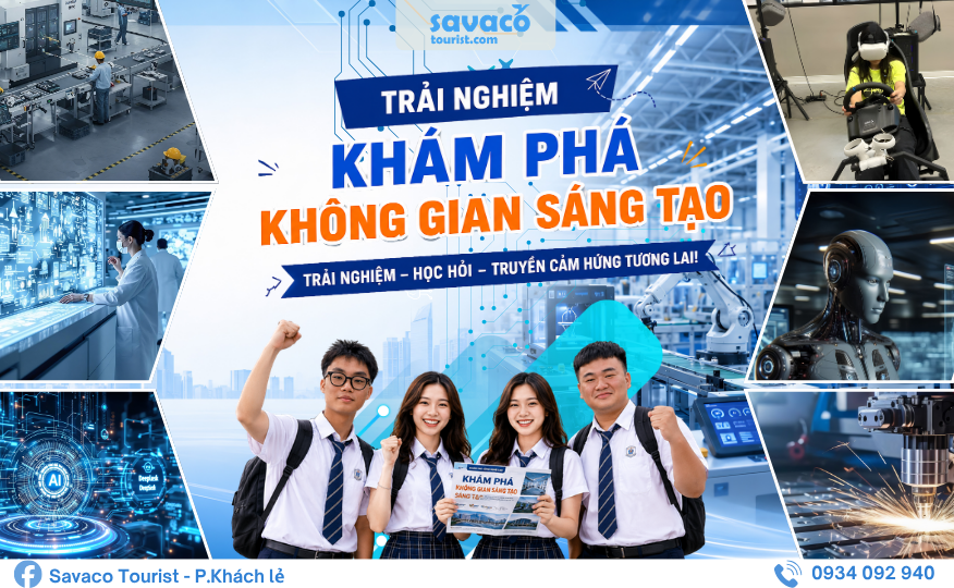 THỰC TẾ TRẢI NGHIỆM THAM QUAN KHU CÔNG NGHỆ CAO