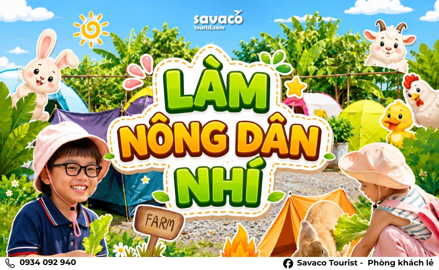 CHƯƠNG TRÌNH TOUR HỌC SINH MẦM NON: BÉ YÊU THIÊN NHIÊN – LÀM NÔNG DÂN NHÍ TẠI TITIFARM