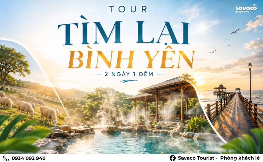 TOUR HỒ TRÀM – HỒ CỐC 2 NGÀY 1 ĐÊM: MỘT BỮA CƠM - MỘT CHÚT YÊN - MỘT LẦN ĐƯỢC LẮNG NGHE