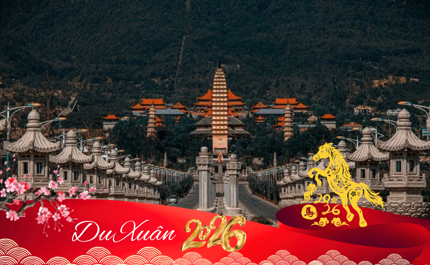 TOUR TẾT 2026 | CÔN MINH - ĐẠI LÝ - LỆ GIANG - SHANGRILA 6N5D