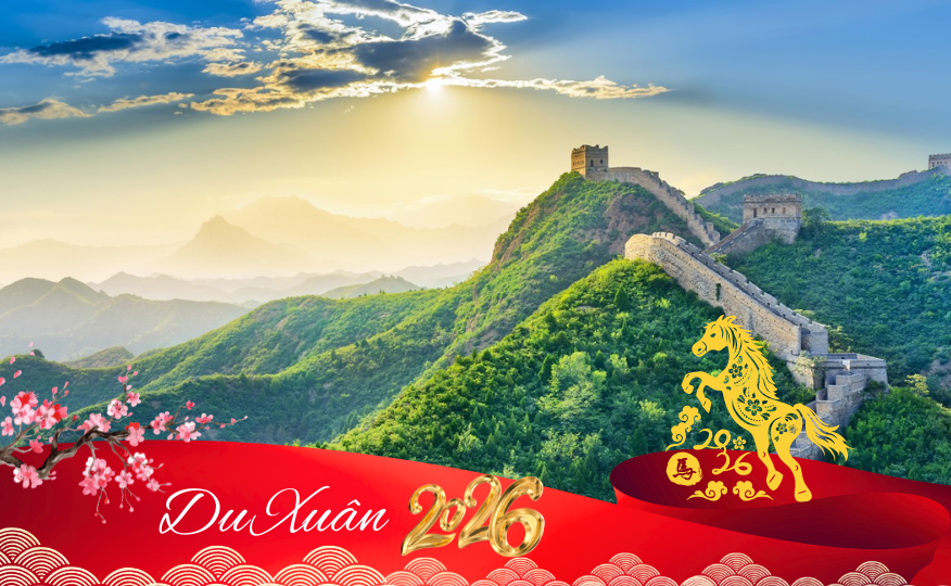 TOUR TẾT 2026 | THƯỢNG HẢI - Ô TRẤN - HÀNG CHÂU - BẮC KINH