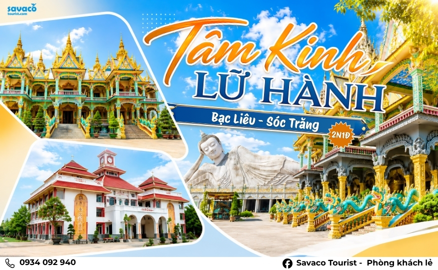 TOUR BẠC LIÊU – SÓC TRĂNG 2 NGÀY 1 ĐÊM 