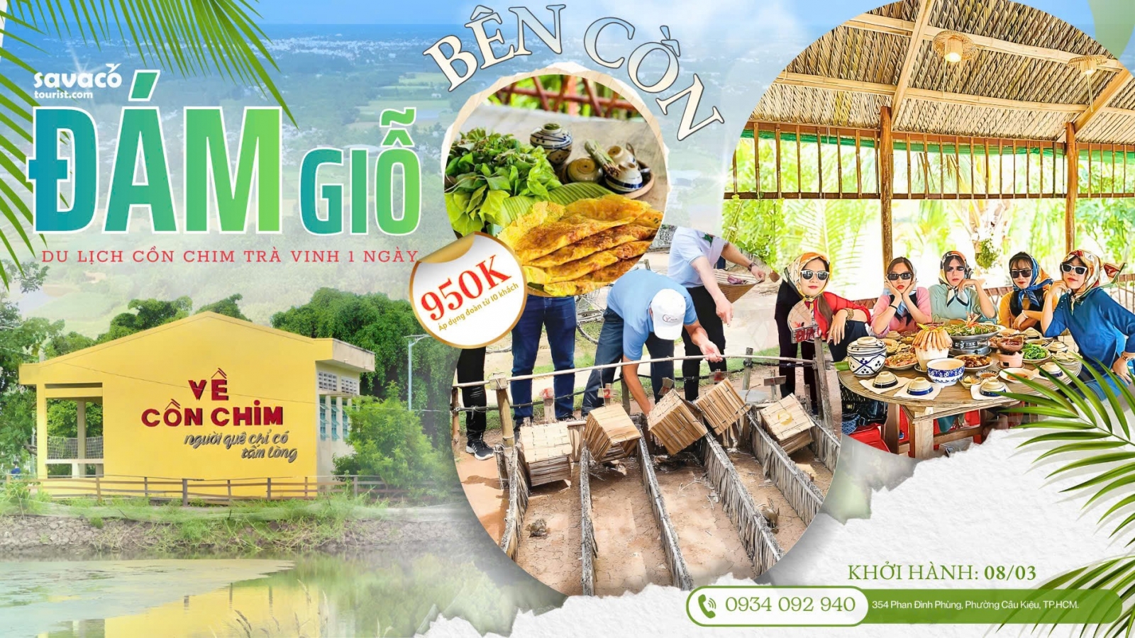 Du lịch cộng đồng Cồn Chim