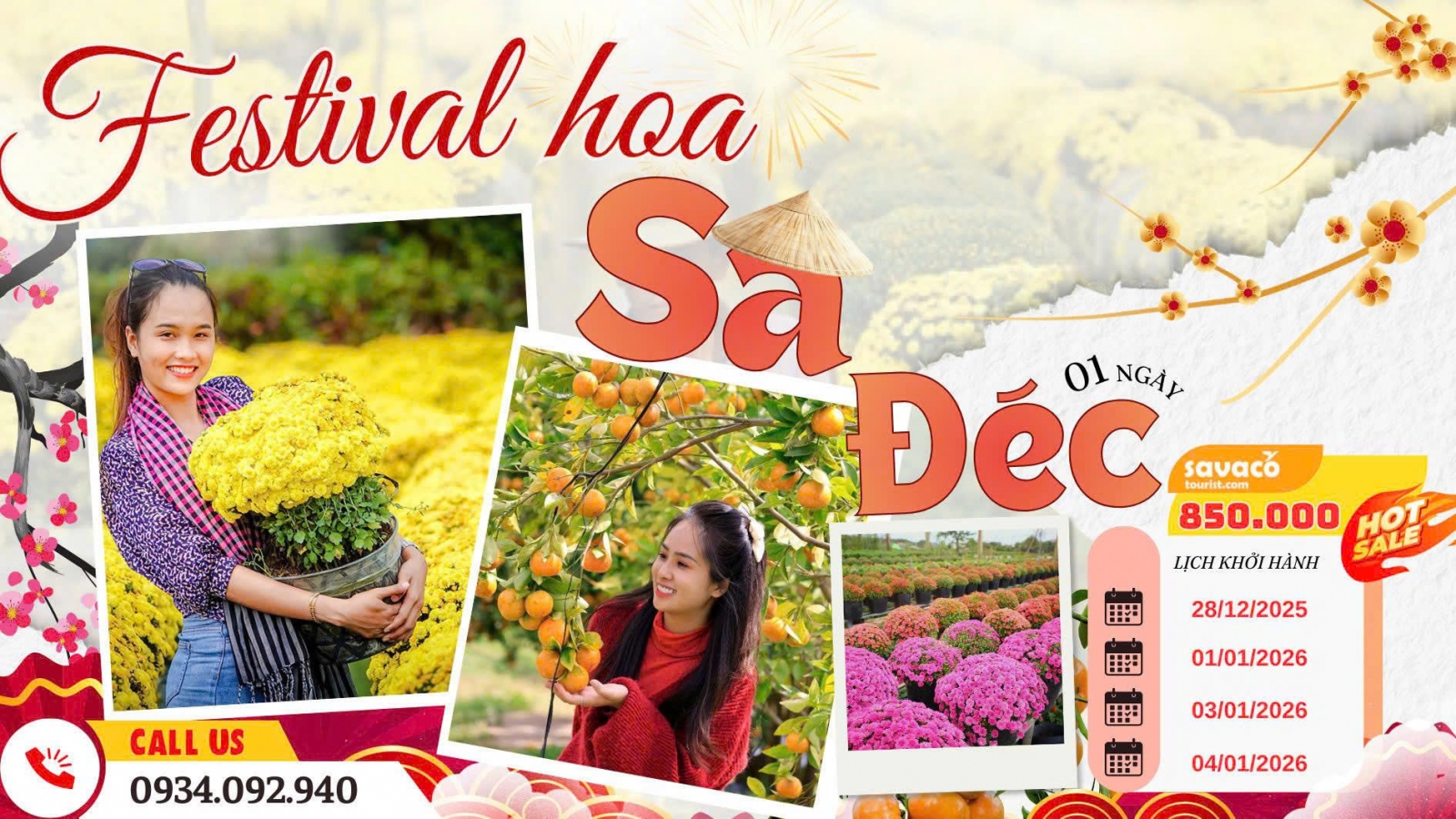 MỘT NGÀY ĐÓN XUÂN MIỀN TÂY - FESTIVAL HOA SA ĐÉC