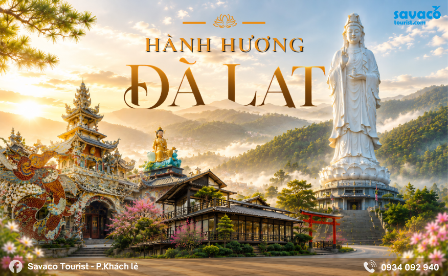 Hành Hương Đà Lạt 3N2Đ 