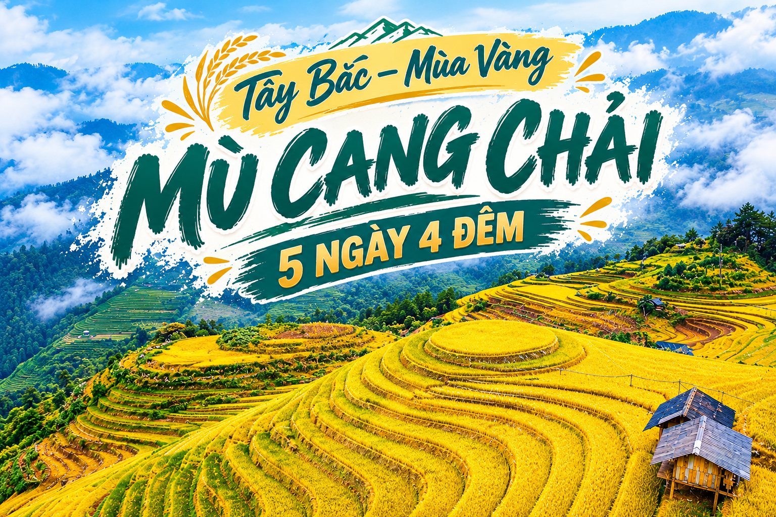 MÙ CANG CHẢI - TÂY BẮC MÙA VÀNG