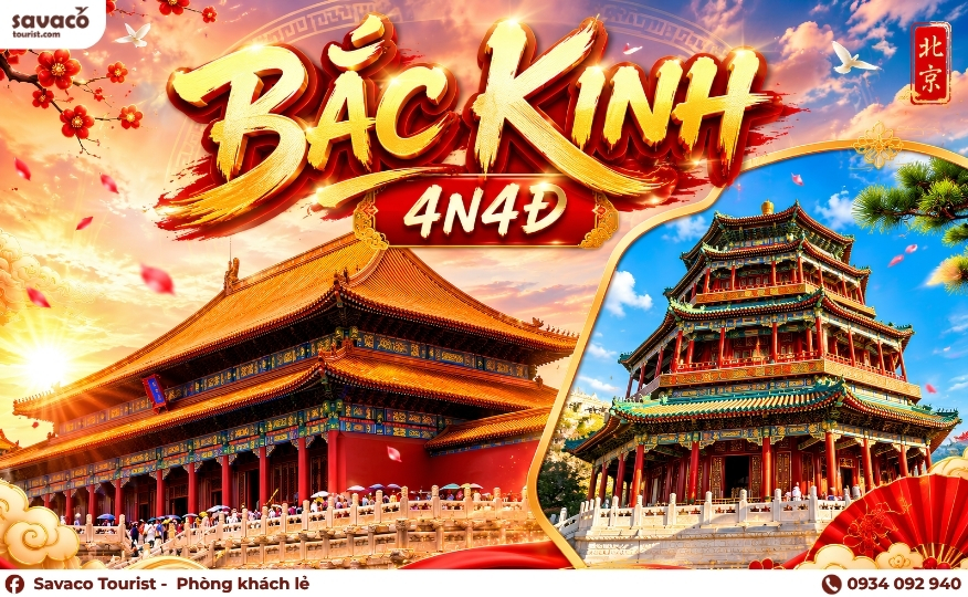 Tour Trung Quốc 4 Ngày 4 Đêm