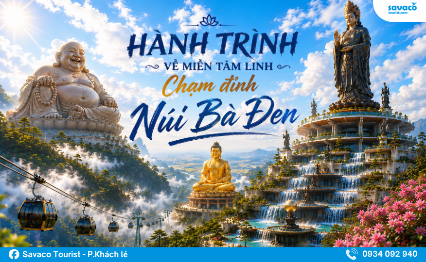 HÀNH TRÌNH VỀ MIỀN TÂM LINH – CHẠM ĐỈNH NÚI BÀ ĐEN