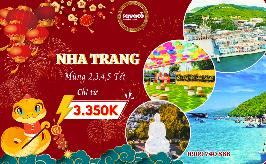 DU XUÂN NHA TRANG 3N3Đ