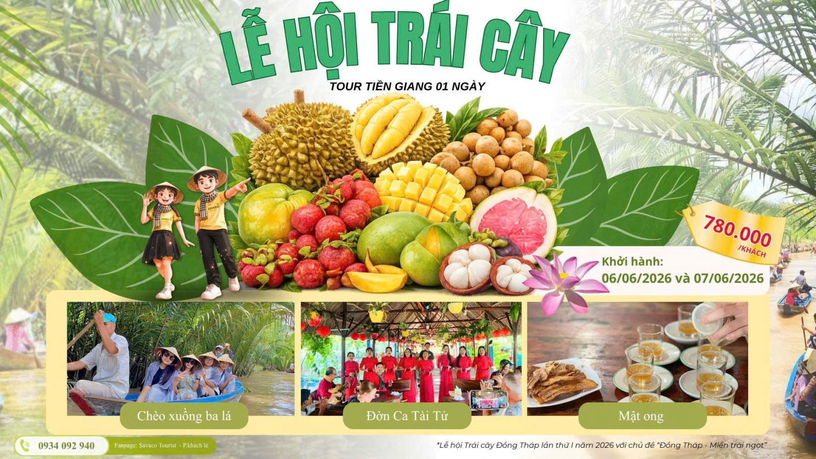 Lễ Hội Trái Cây Miền Tây 2026