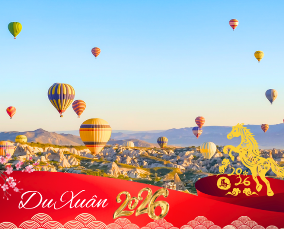 TOUR TẾT 2026 | THỔ NHĨ KỲ 8N7Đ - HÀNH TRÌNH GIAO THOA VĂN HÓA HAI CHÂU LỤC