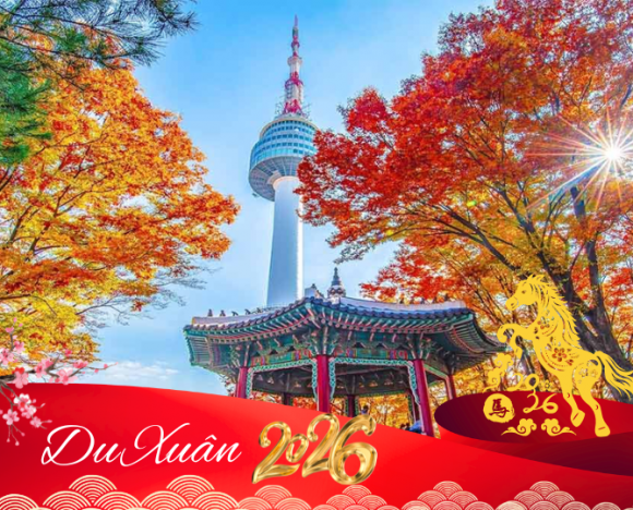 TOUR TẾT 2026 | HÀN QUỐC 5N4D: SEOUL - NAMI - EVERLAND