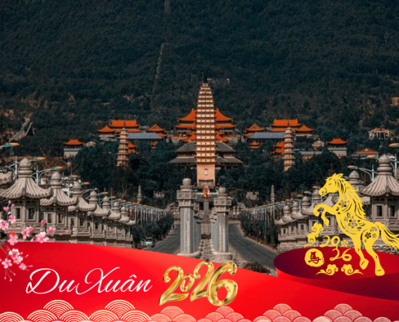 TOUR TẾT 2026 | CÔN MINH - ĐẠI LÝ - LỆ GIANG - SHANGRILA 6N5D