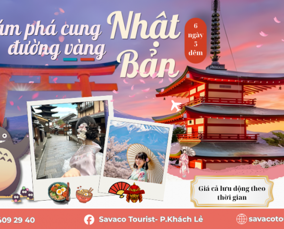 KHÁM PHÁ CUNG ĐƯỜNG VÀNG NHẬT BẢN