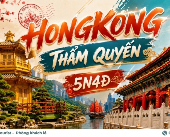 Hong Kong - Thẩm Quyền 5 Ngày 4 Đêm